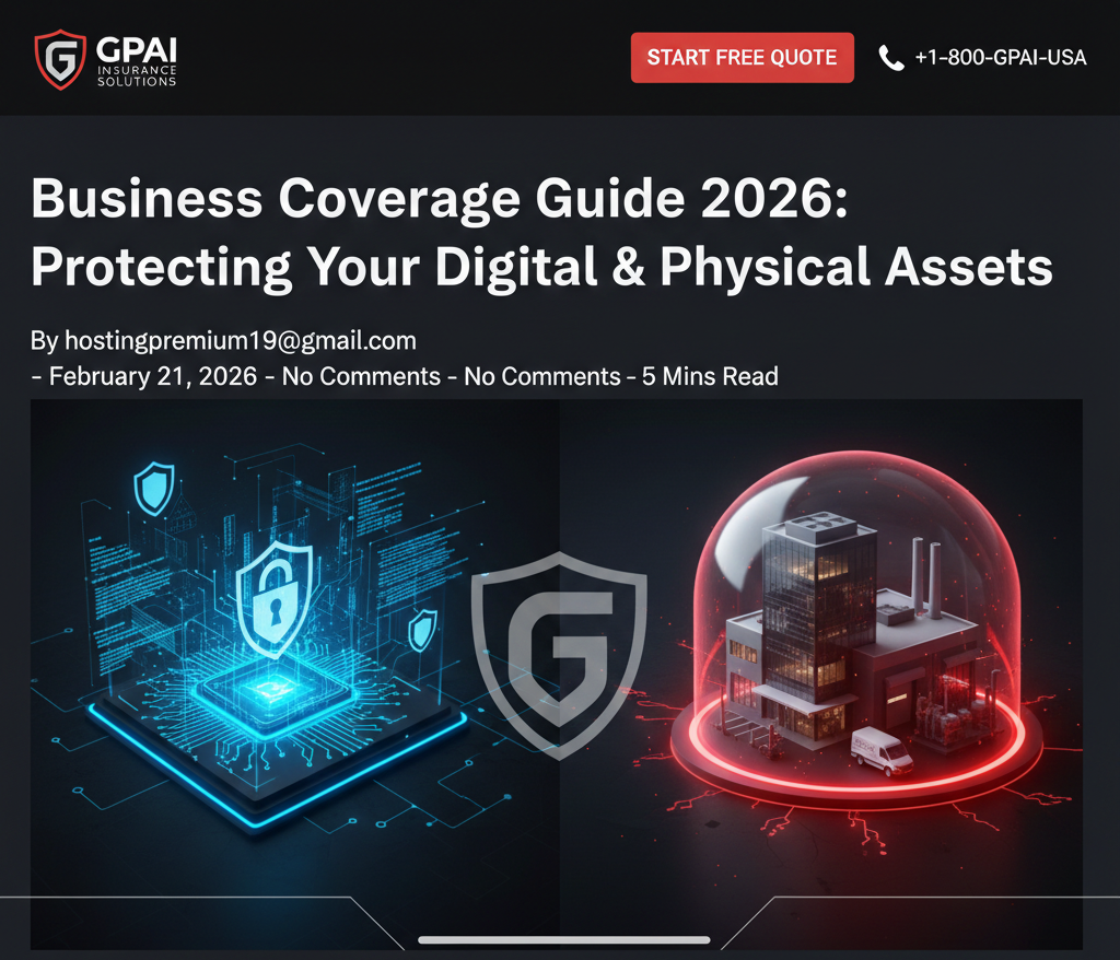 Business Coverage Guide 2026: Protecting Your Digital & Physical Assets